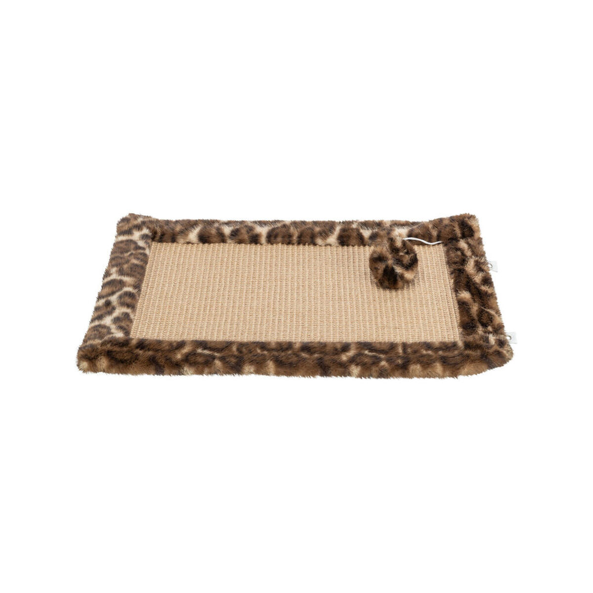 Scratching Post for Cats Trixie Leo Brown Polyester Sisal EVA 55 x 35 cm Carpet Scratching Post for Cats Trixie Leo Brown Polyester Sisal EVA 55 x 35 cm Carpet