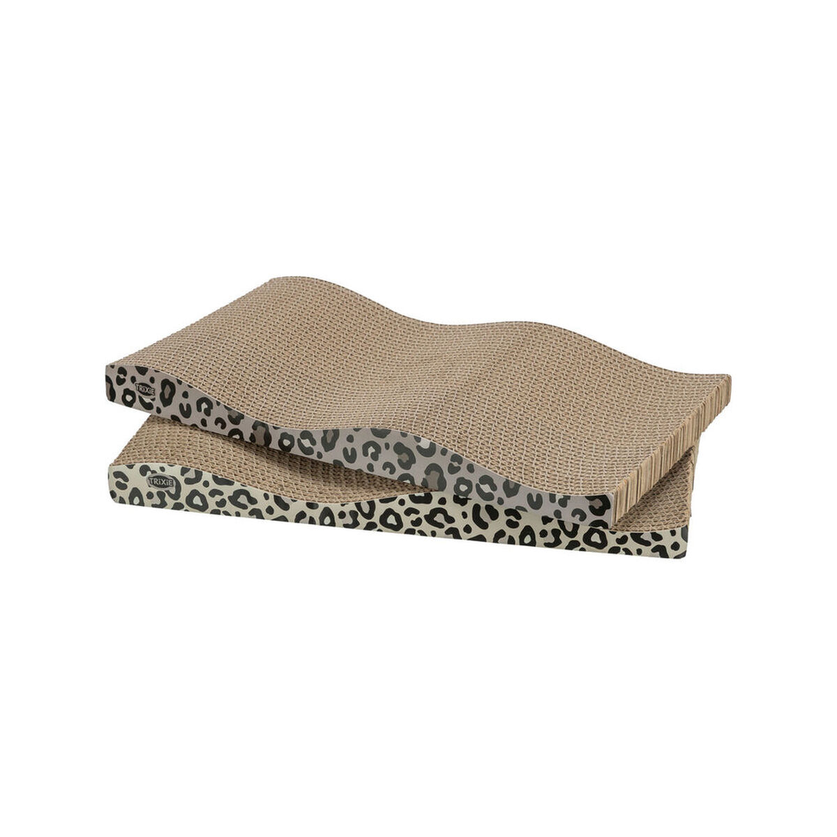 Scratching Post for Cats Trixie Brown Cream Cardboard 44 x 6 x 25 cm (2 Pieces)