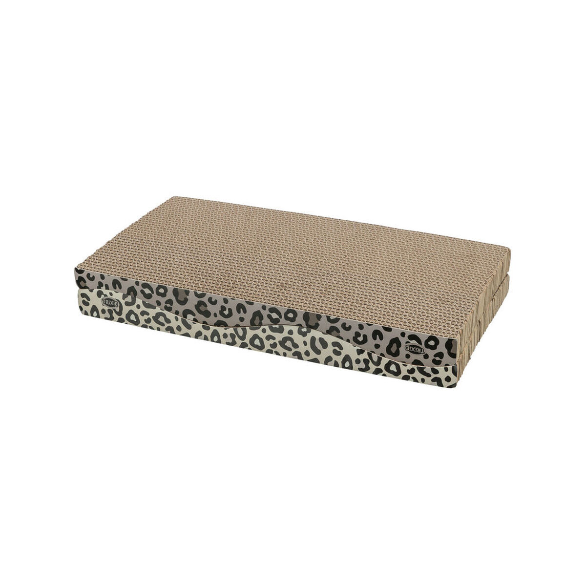 Scratching Post for Cats Trixie Brown Cream Cardboard 44 x 6 x 25 cm (2 Pieces)