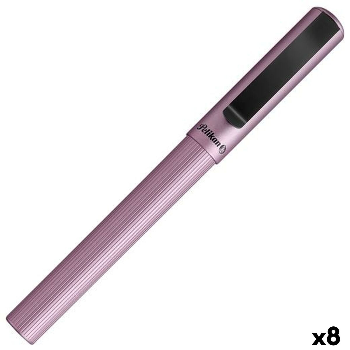 Roller Pen Pelikan PIA COLADA Light mauve 0,7 mm (8 Units) Roller Pen Pelikan PIA COLADA Light mauve 0,7 mm (8 Units)