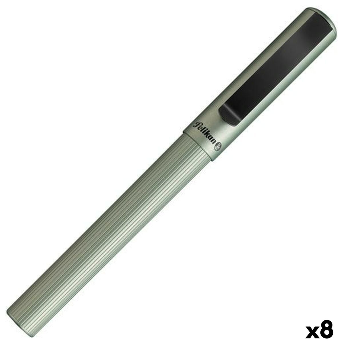 Roller Pen Pelikan PIA COLADA Olive 0,7 mm (8 Units)