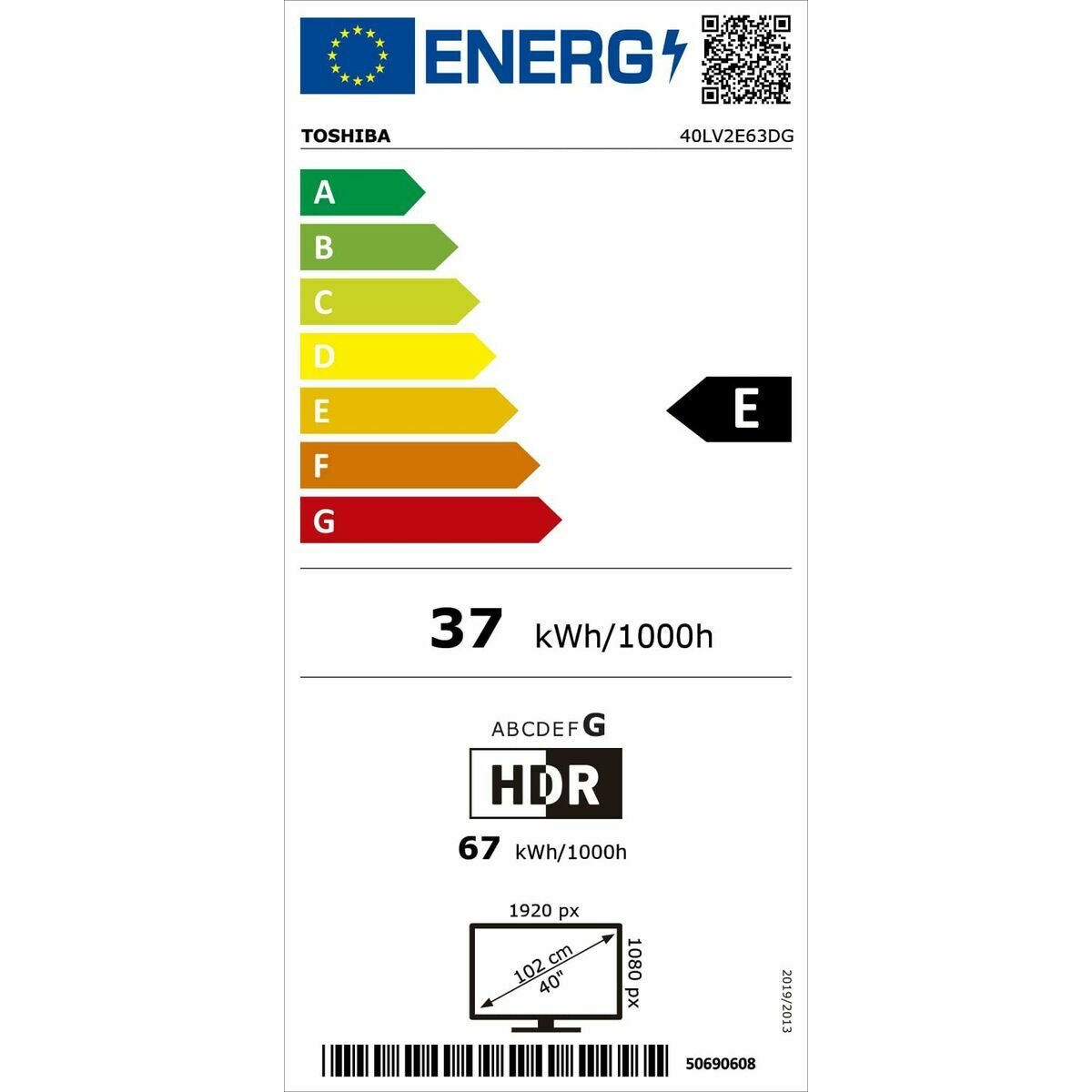 Smart TV Toshiba 40″ LED