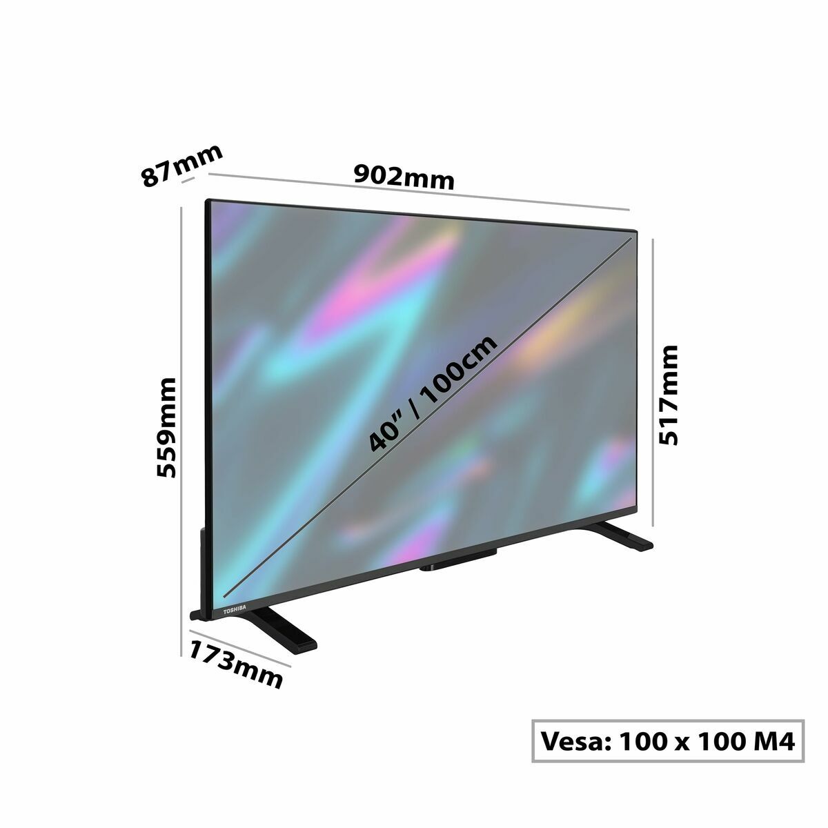 Smart TV Toshiba 40″ LED
