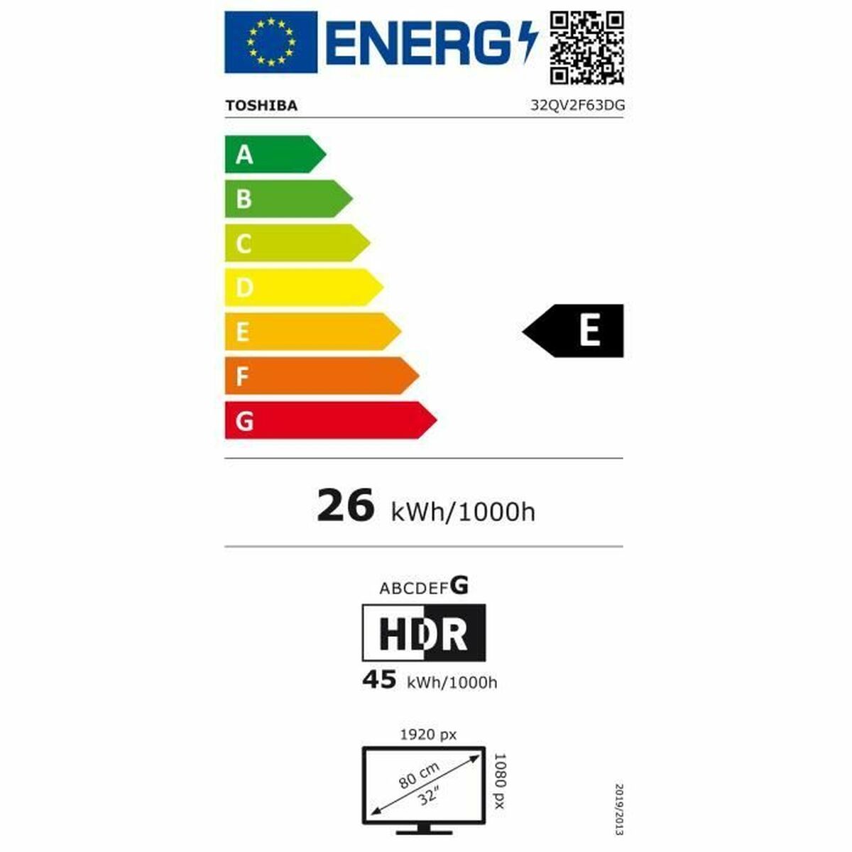 Smart TV Toshiba 32″ UHD HDR10+ QLED