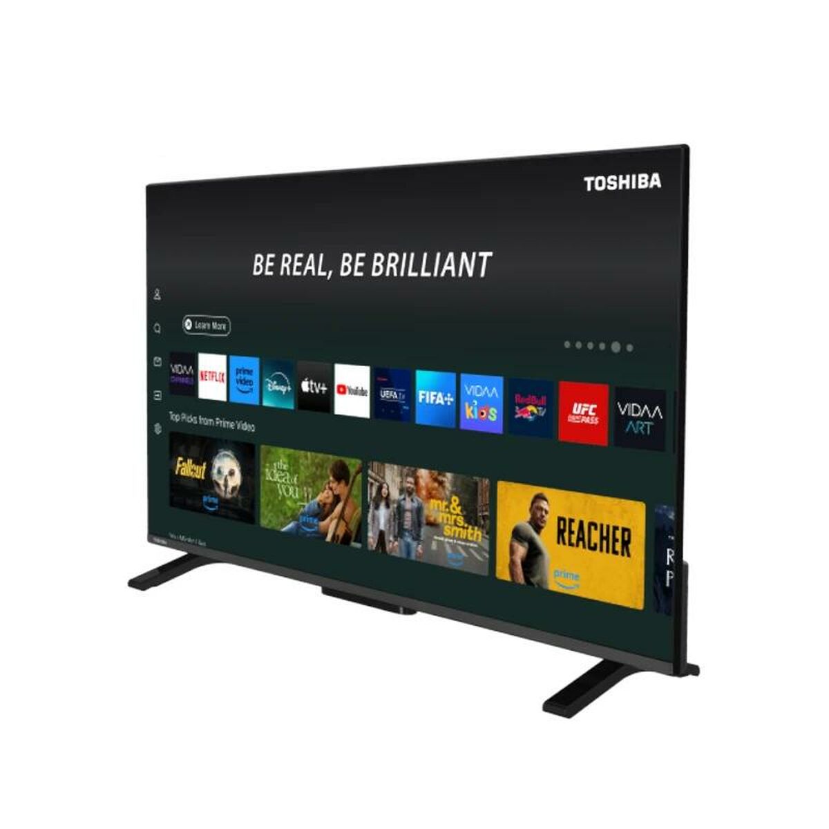 Smart TV Toshiba 40QV2F63DG Full HD 40″ LED HDR HDR10+ D-LED HDR10 DVB-T2 400 Hz PQI QLED