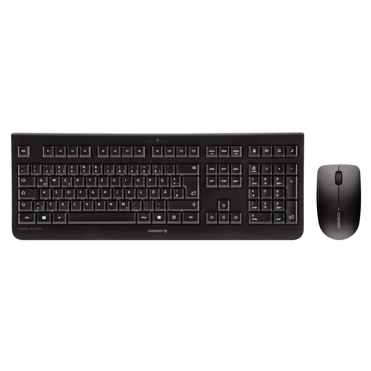 Keyboard Cherry JD-0710GB-2 Black Spanish Qwerty QWERTY Qwertz German Qwerty UK