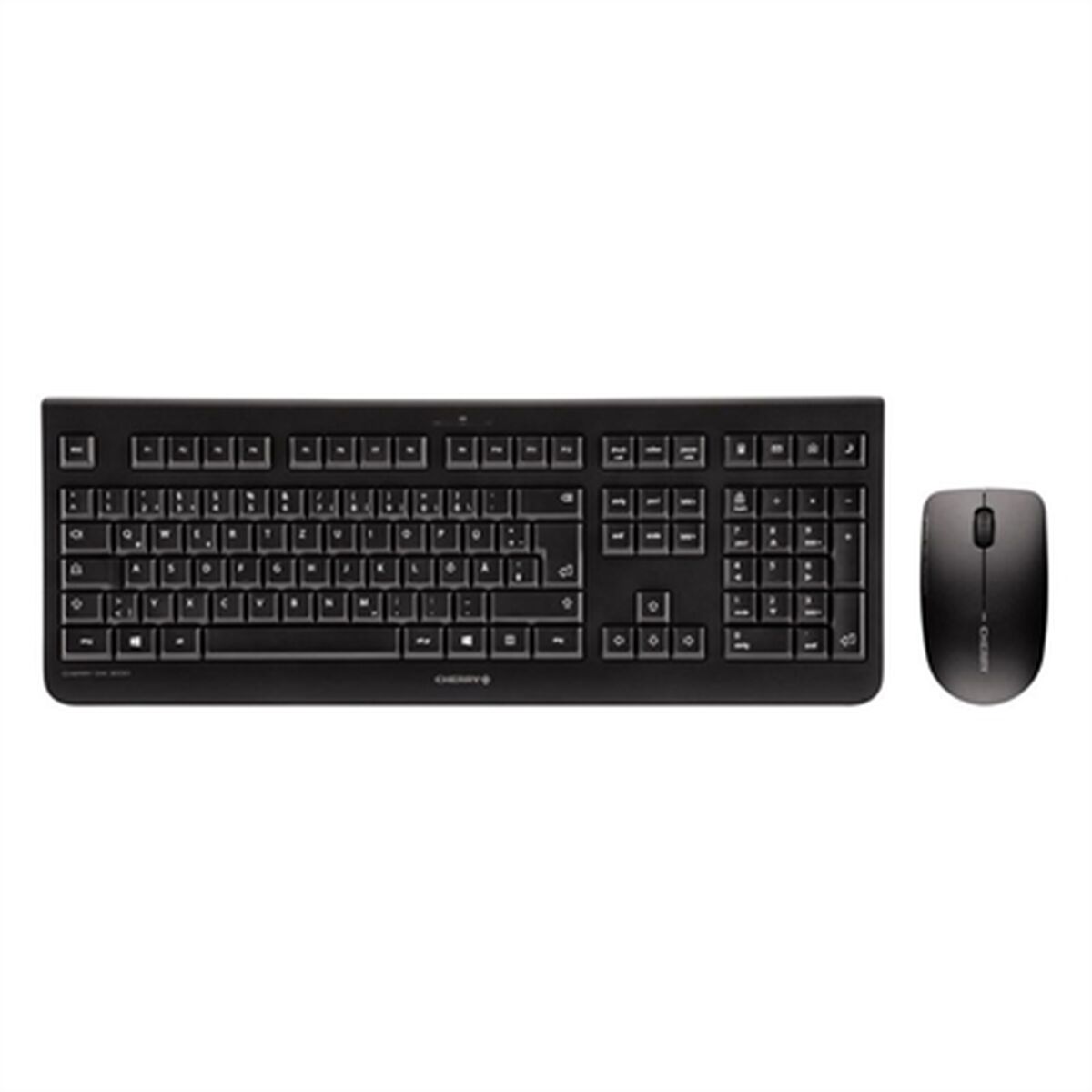 Keyboard Cherry JD-0710GB-2 Black Spanish Qwerty QWERTY Qwertz German Qwerty UK
