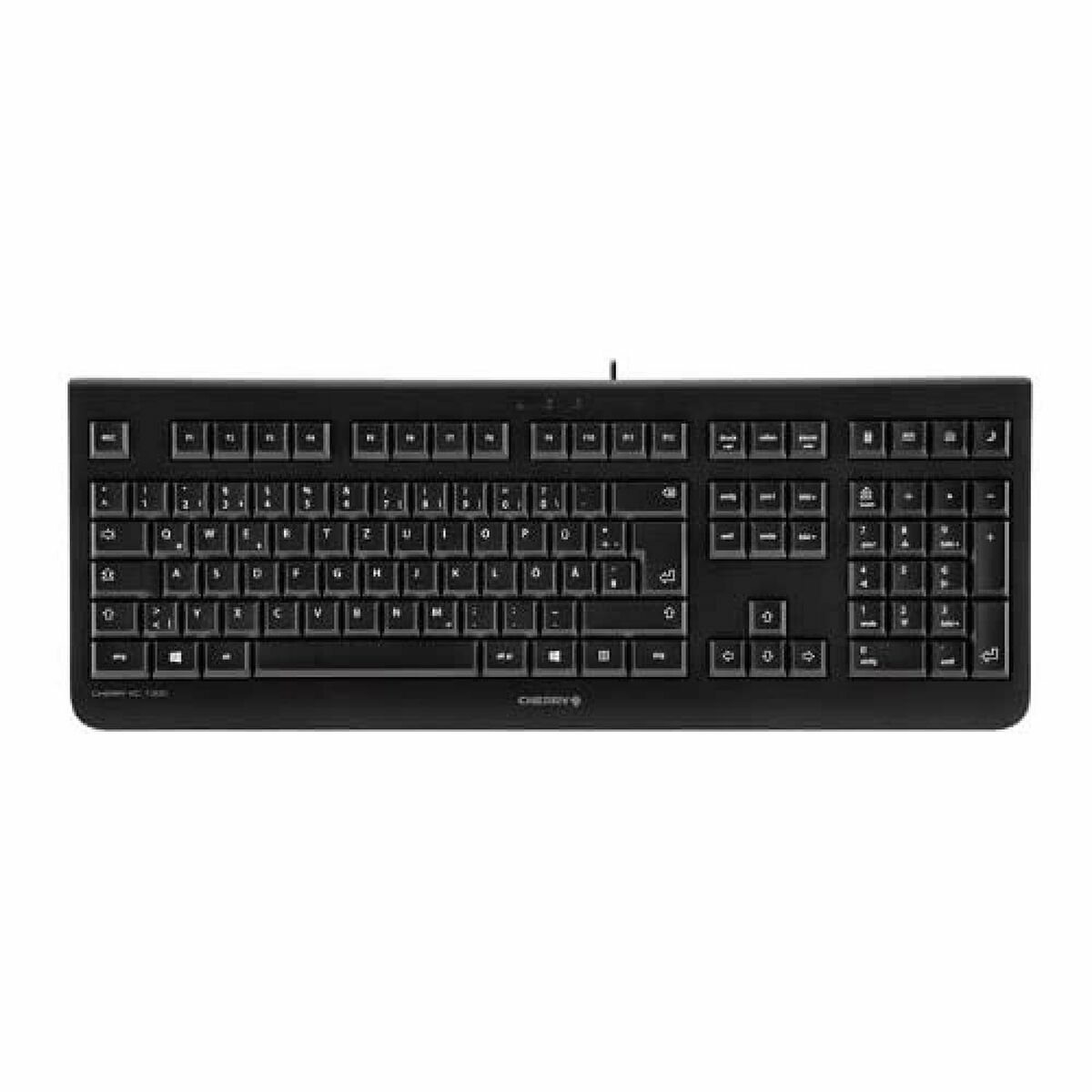 Keyboard Cherry JK-0800FR-2 Black Spanish Qwerty AZERTY