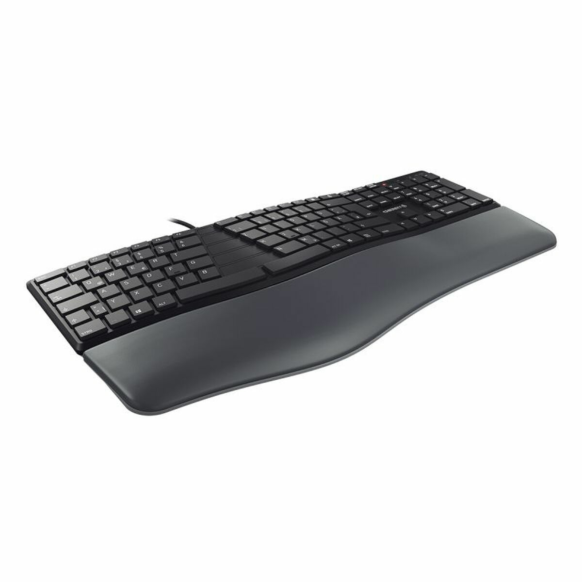 Keyboard Cherry KC 4500 ERGO Black Spanish Qwerty QWERTY