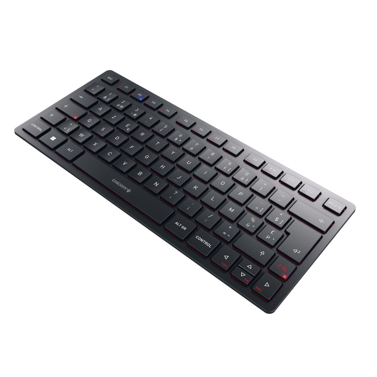 Keyboard Cherry KW 9200 MINI Black Spanish Qwerty QWERTY