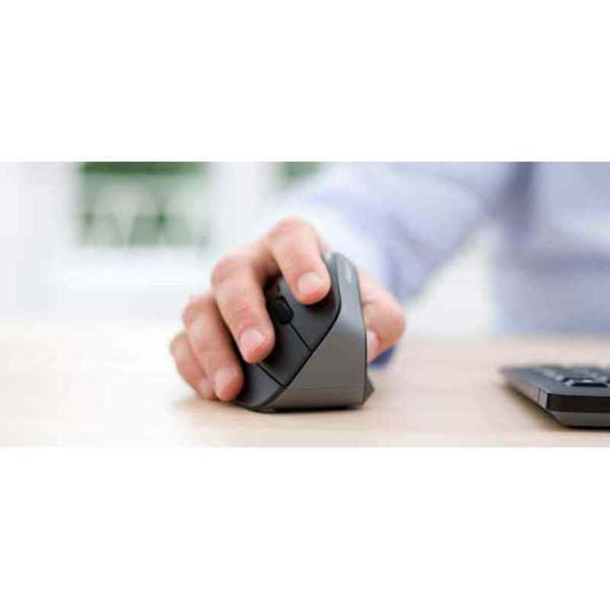 Mouse Cherry MW 4500 1200 DPI Black Wireless Ergonomic Left-handed