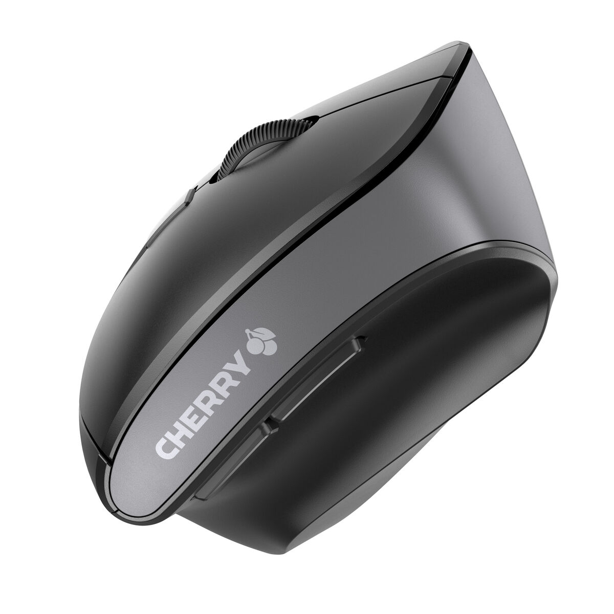 Mouse Cherry 1200 DPI Black Ergonomic Left-handed Wireless