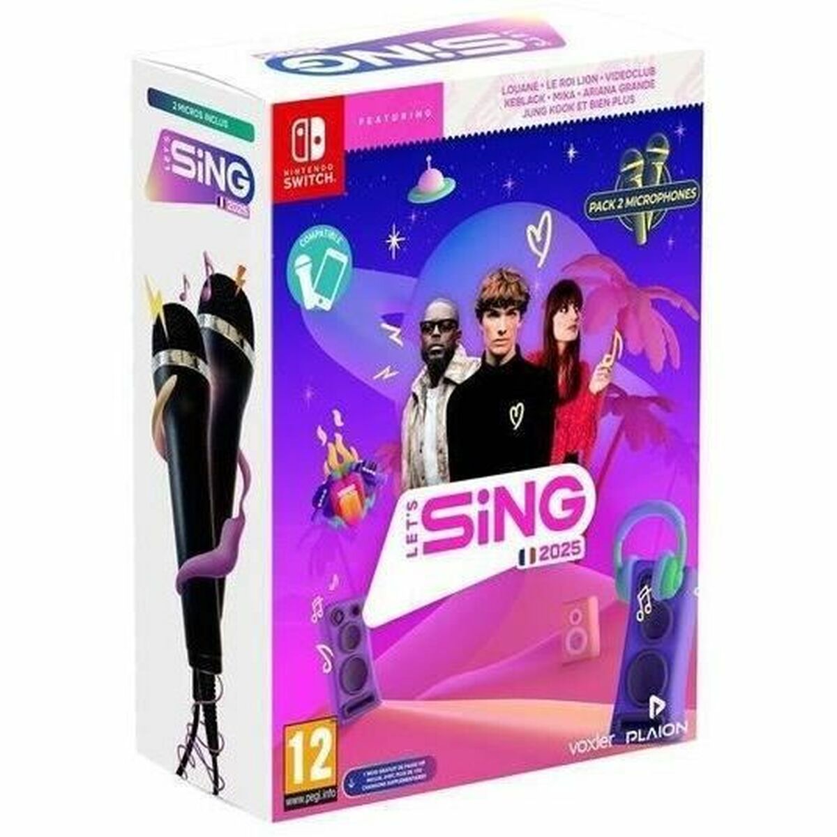 Video game for Switch KOCH MEDIA Let’s Sing 2025 Micro