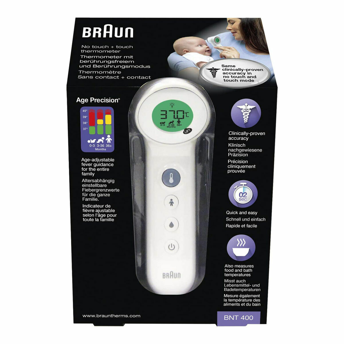 Infrared Thermometer Braun BNT400