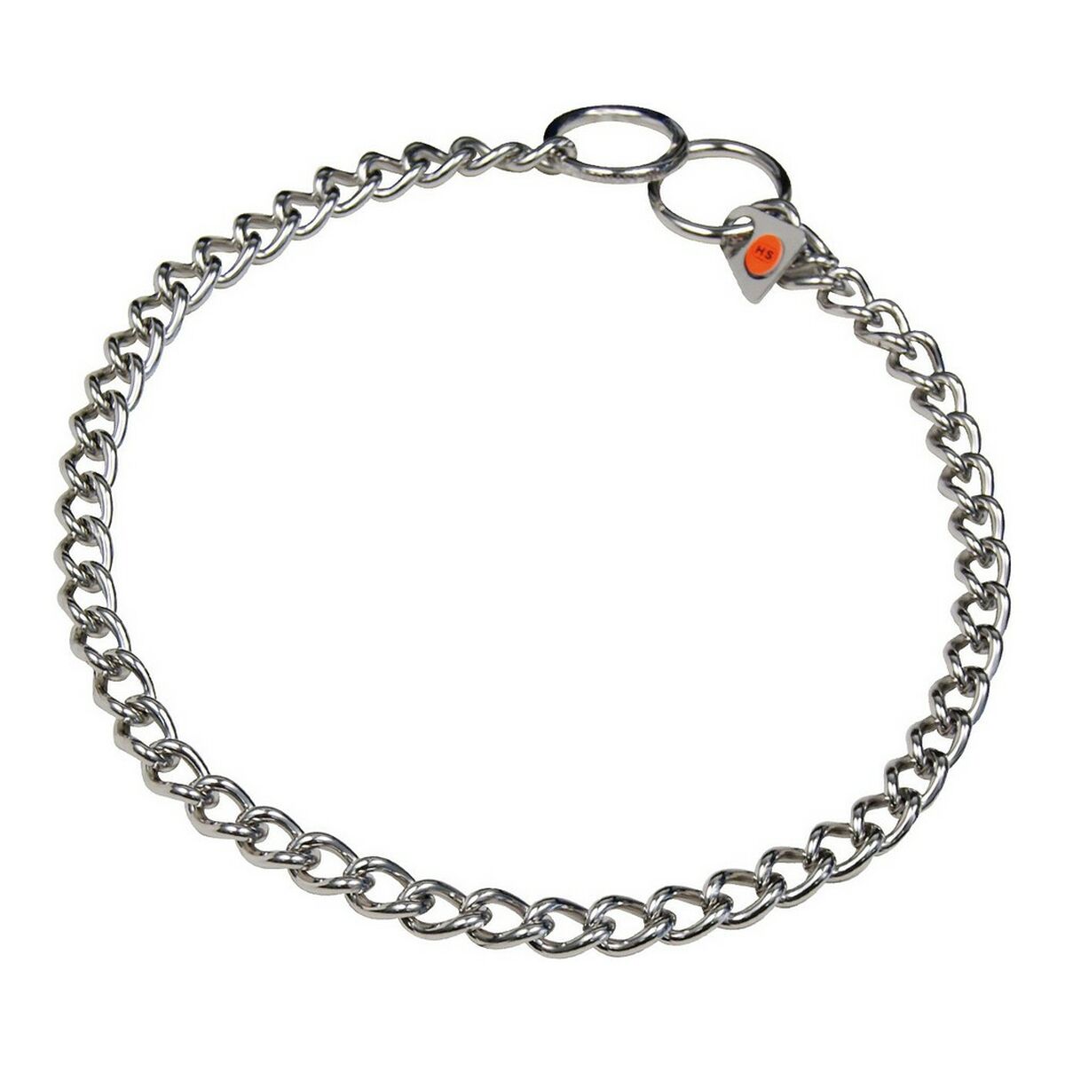 Dog collar Hs Sprenger Silver 2,5 mm Links Twisted (45 cm) Dog collar Hs Sprenger Silver 2,5 mm Links Twisted (45 cm)