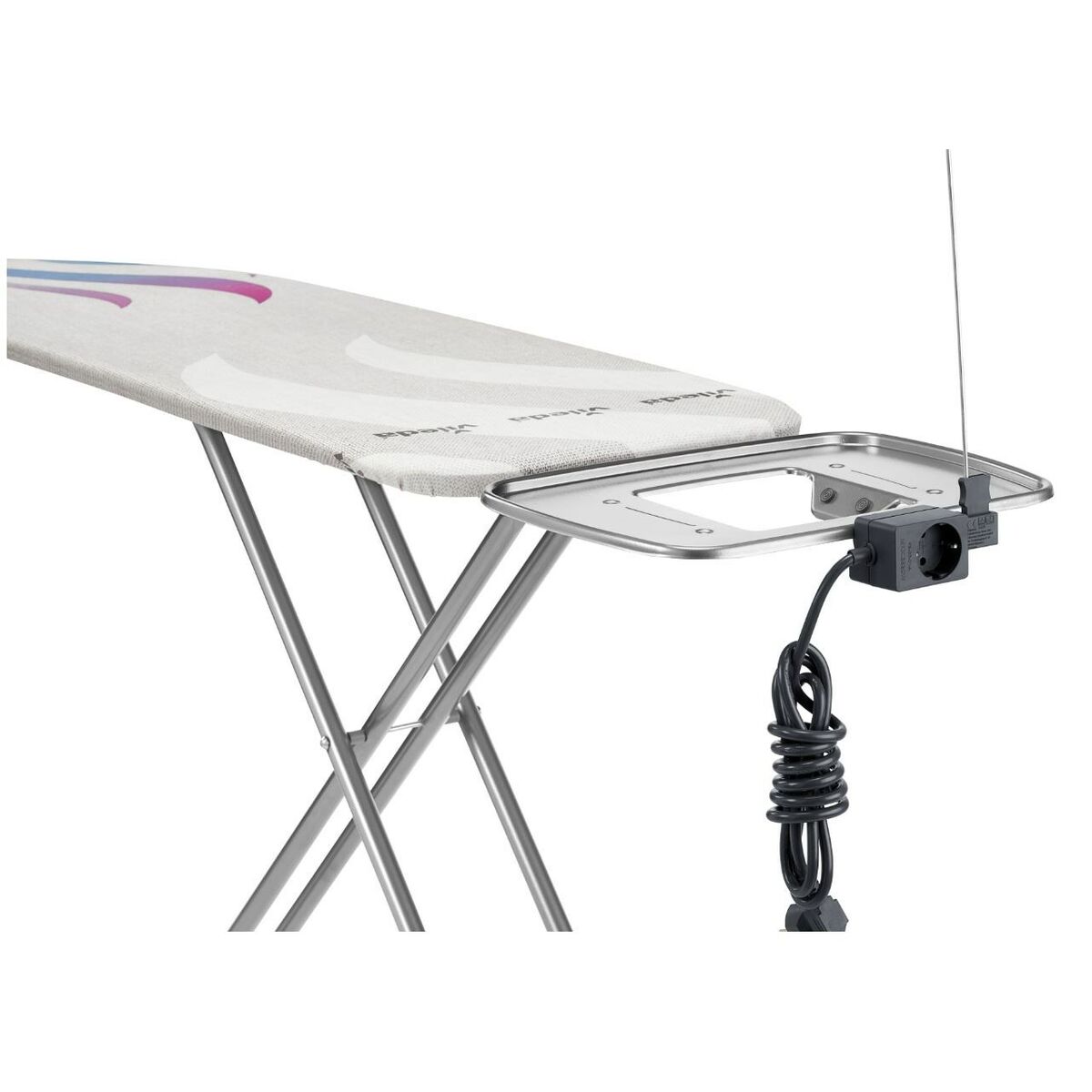 Ironing board Vileda Total Reflect Plus M Grey Multicolour Printed Metal 120 x 38 cm