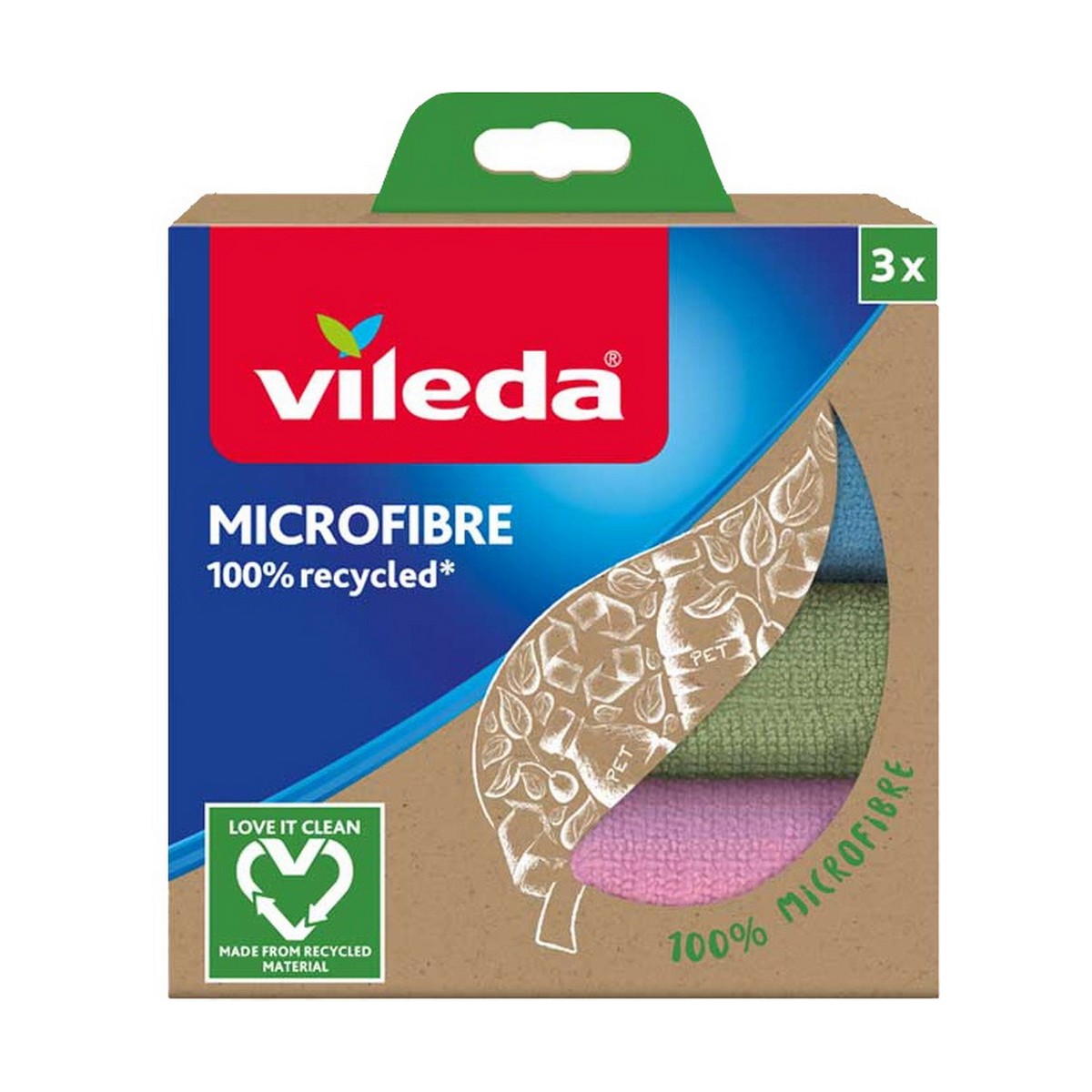 Microfibre cleaning cloth Vileda (3 Pieces) Microfibre cleaning cloth Vileda (3 Pieces)