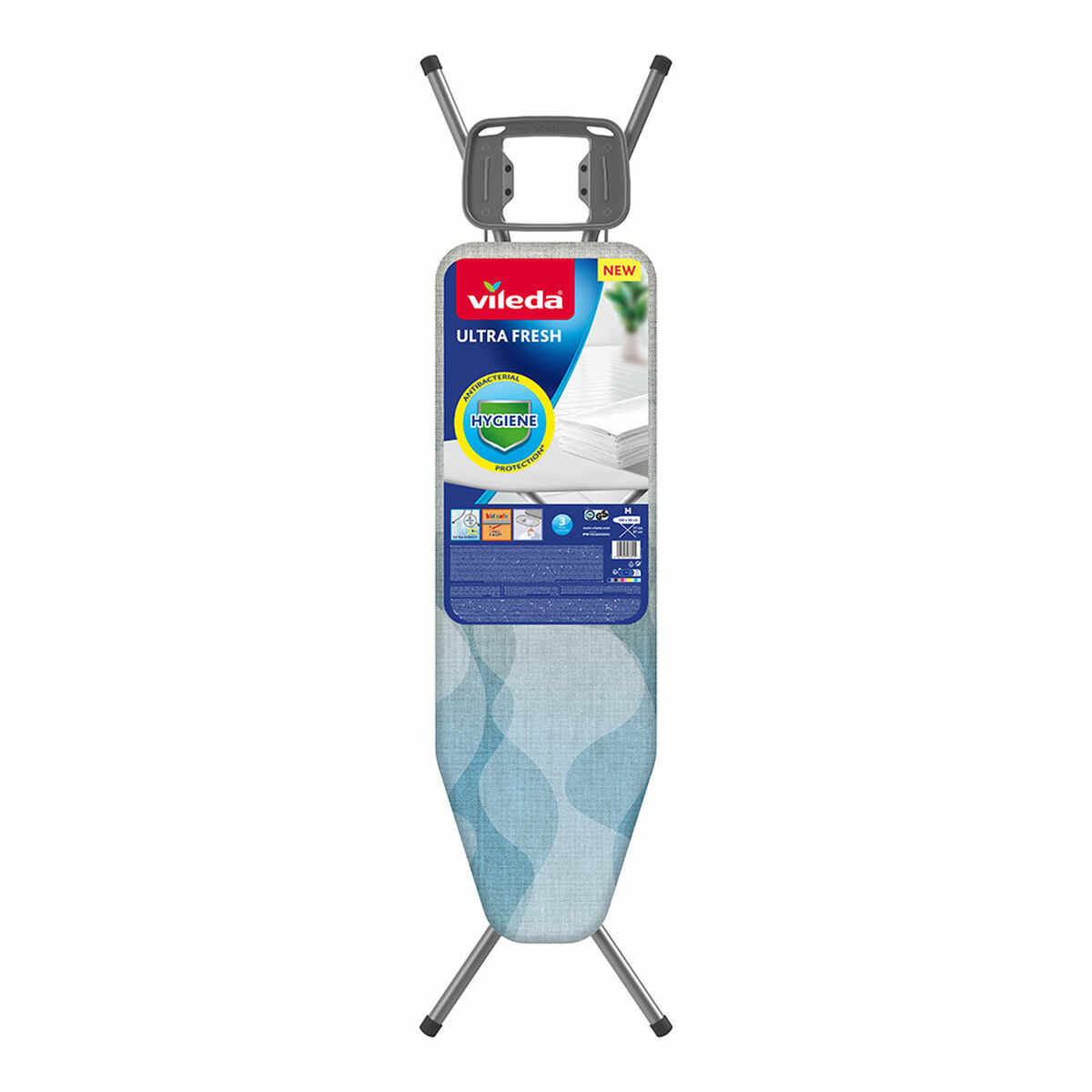 Ironing board Vileda Ultra Fresh 171210 169 x 43 x 6 cm Ironing board Vileda Ultra Fresh 171210 169 x 43 x 6 cm