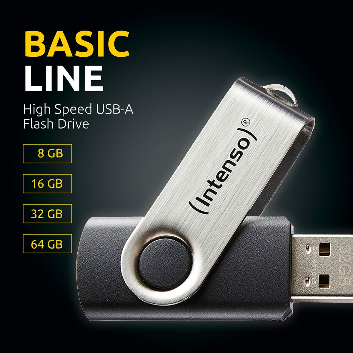 USB stick INTENSO Basic Line Black 32 GB