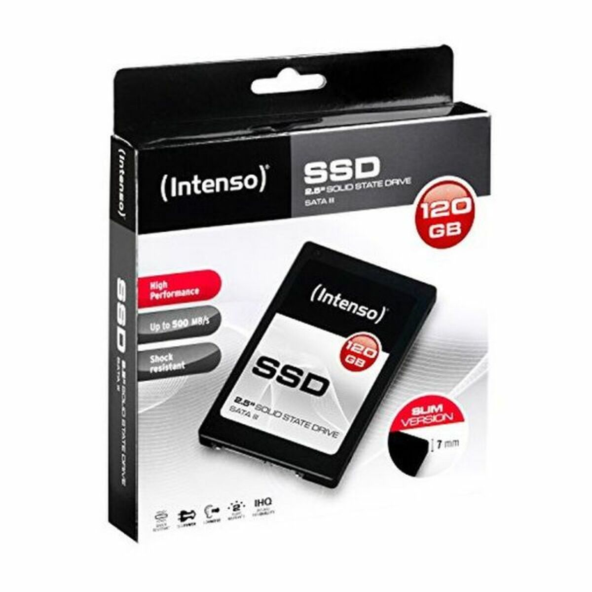 Hard Drive INTENSO 3813430 2.5″ SSD 120 GB 7 mm 120 GB SSD SSD