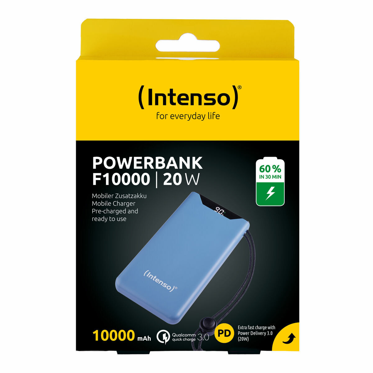 Powerbank INTENSO 7332035 Blue 10000 mAh Powerbank INTENSO 7332035 Blue 10000 mAh