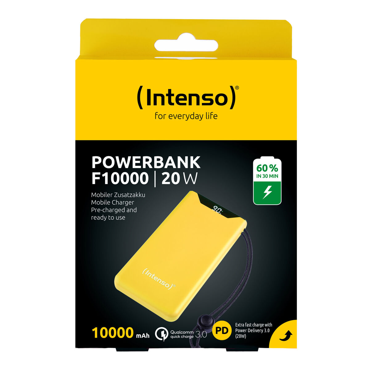 Powerbank INTENSO 10000 mAh Yellow Powerbank INTENSO 10000 mAh Yellow