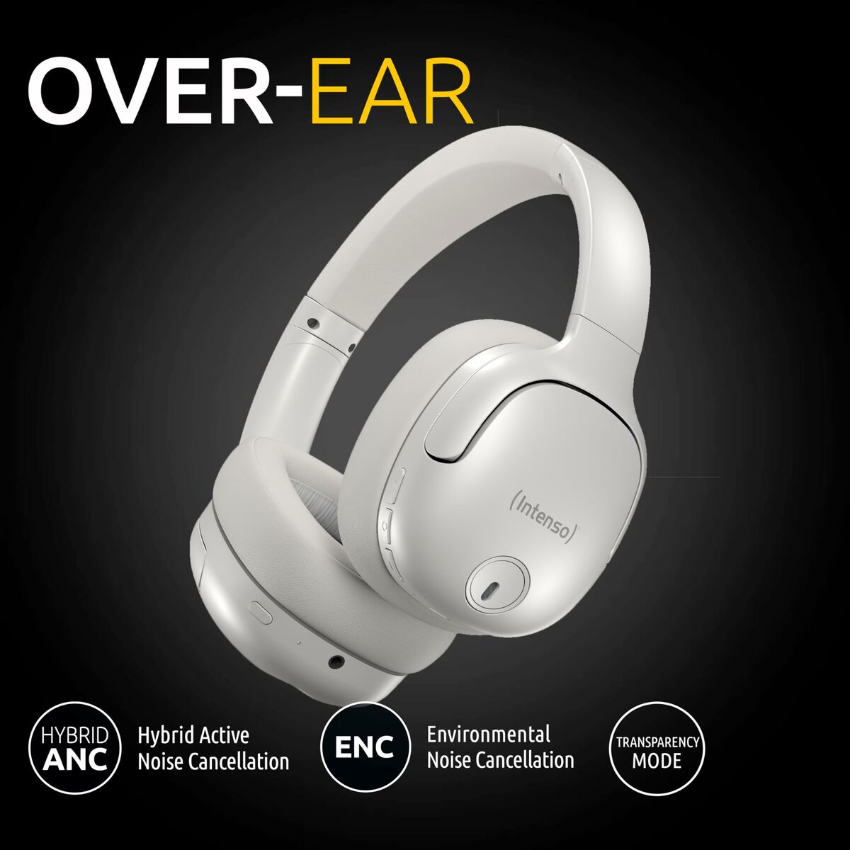 Headphones INTENSO O400HA White