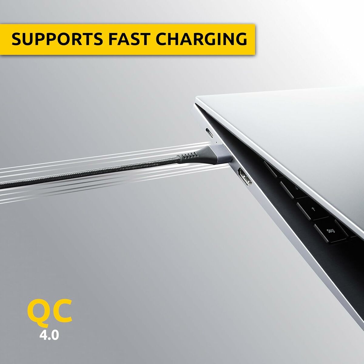 USB A to USB-C Cable INTENSO A315C Black