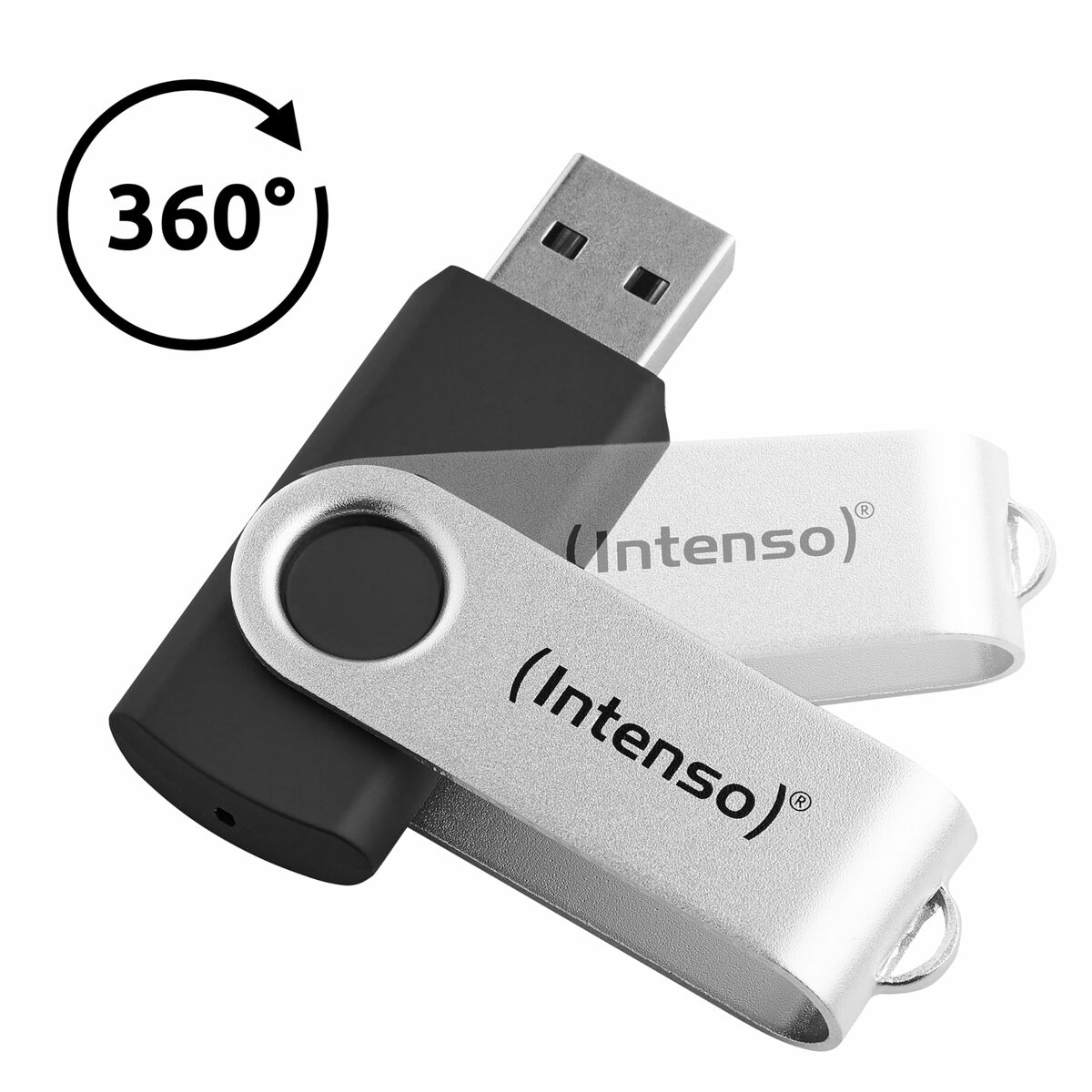 USB stick INTENSO Office Line 128 GB Black