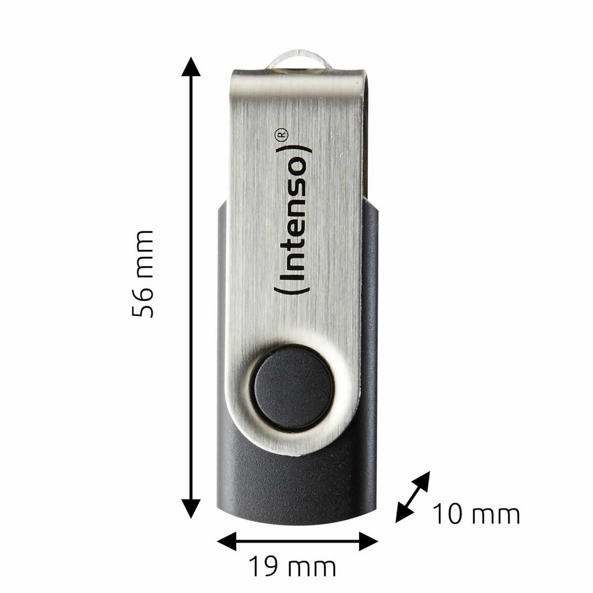 USB stick INTENSO Office Line 128 GB Black