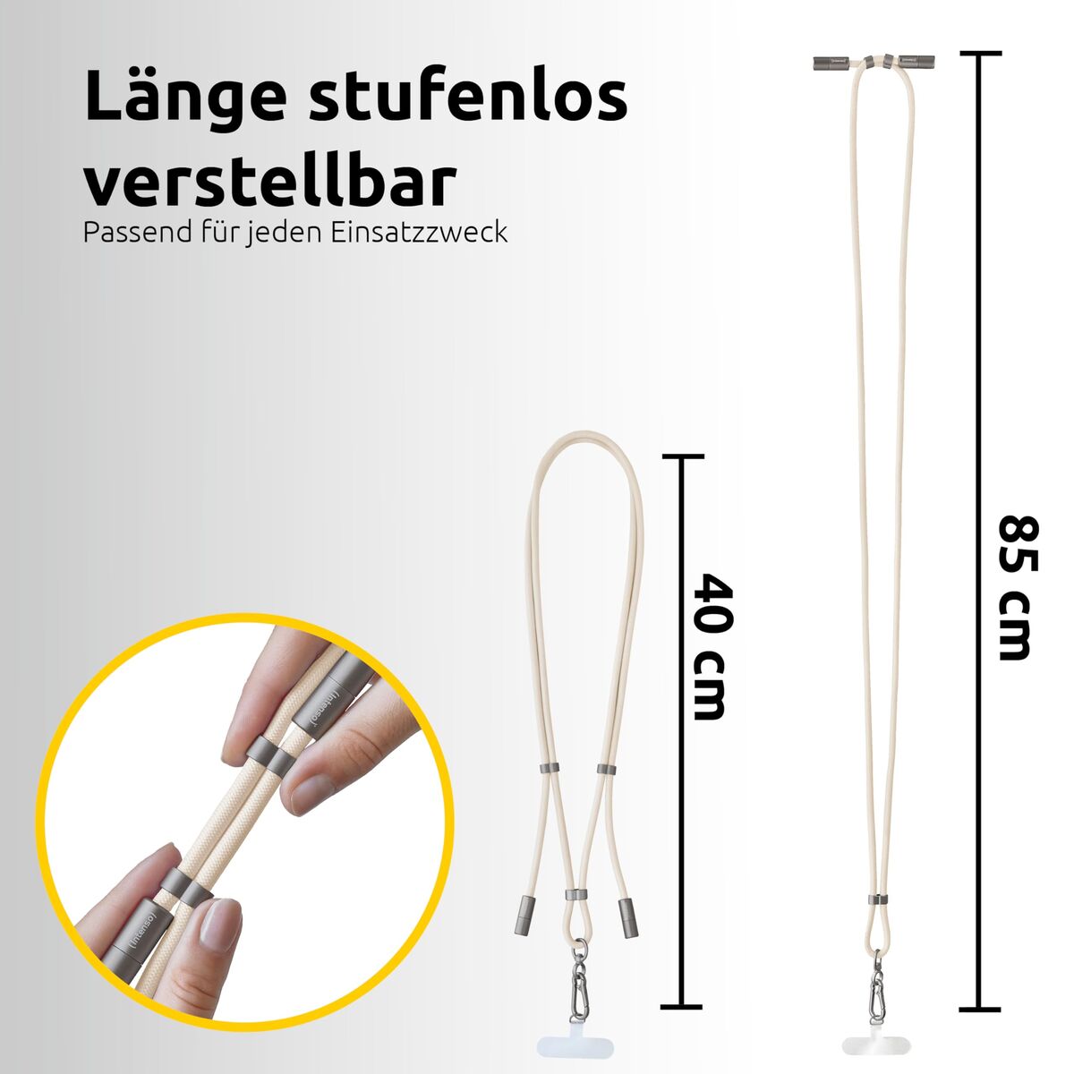 USB-C to USB-C Cable INTENSO 7991001 Beige