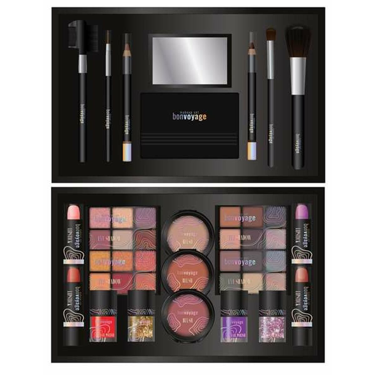 Children’s Make-up Set Bon Voyage 25,60 x 18,50 x 9,5 cm