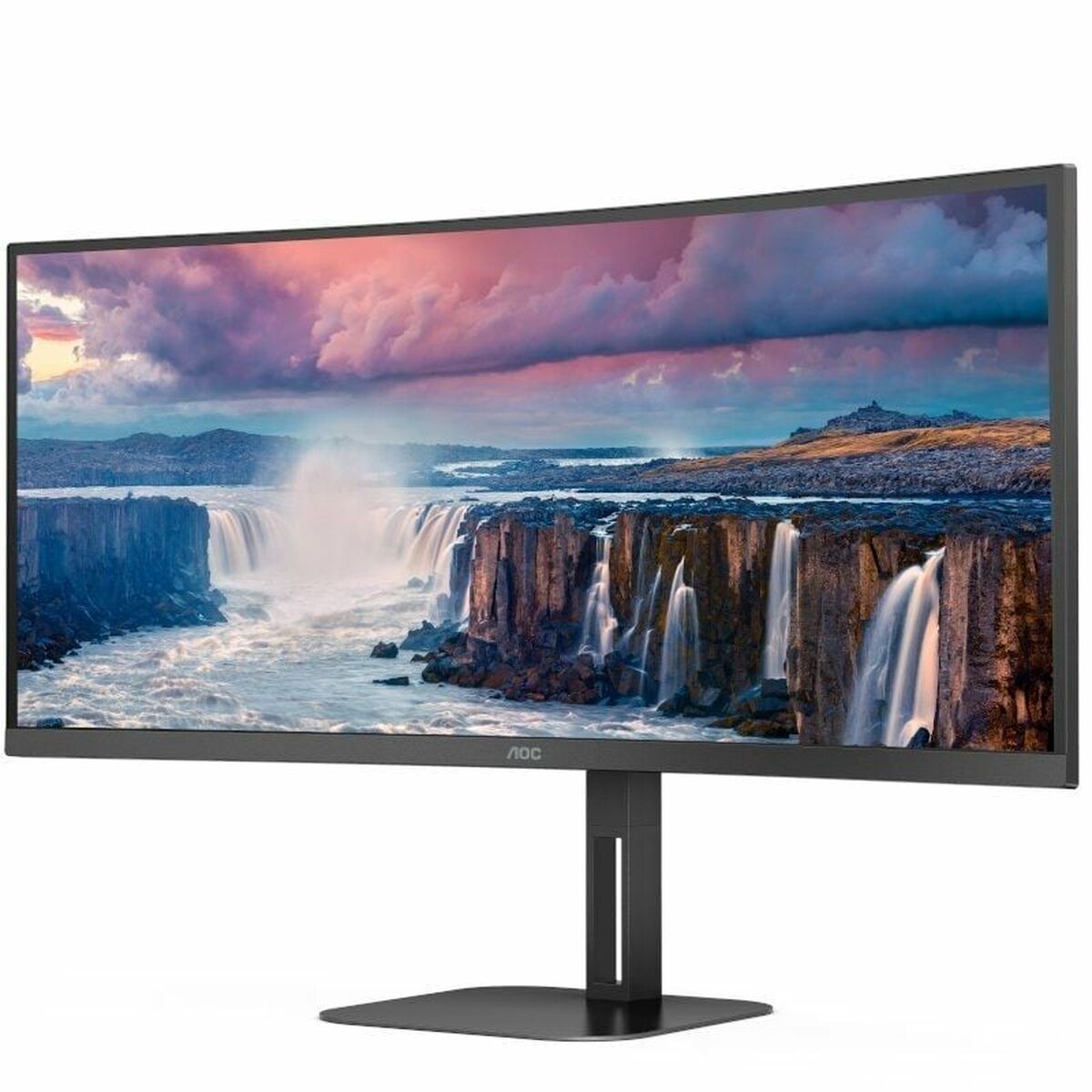 Monitor AOC CU34V5C/BK Wide Quad HD 34″