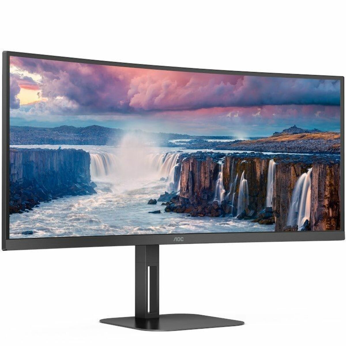 Monitor AOC CU34V5C/BK Wide Quad HD 34″
