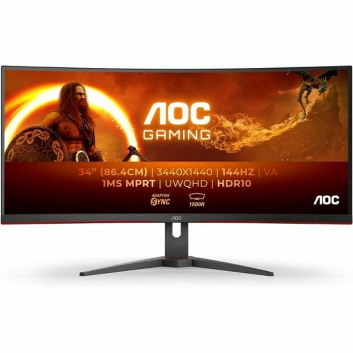 Monitor AOC CU34G2XE/BK 34″