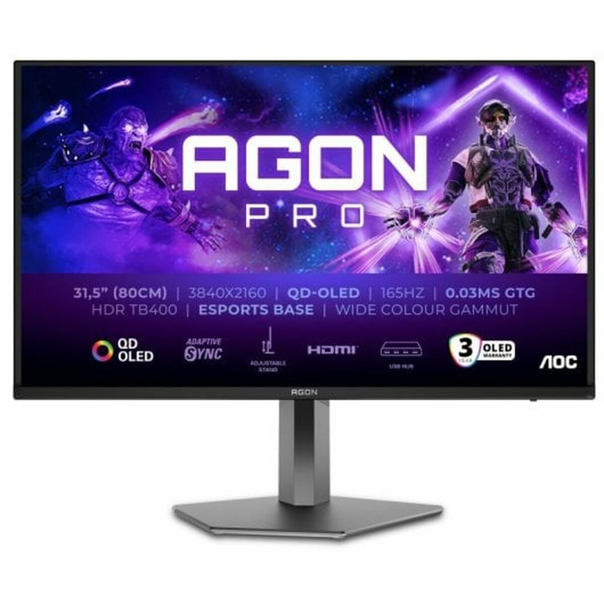 Monitor AOC AG326UD 4K Ultra HD 32″