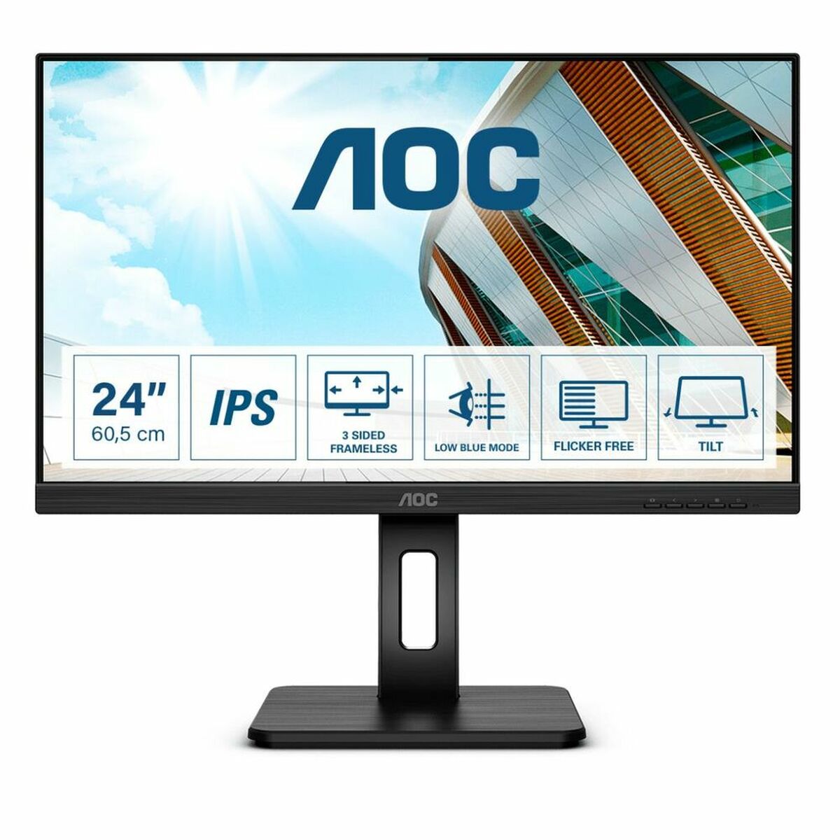 Monitor AOC 24P2Q Full HD 24″ 23,8″