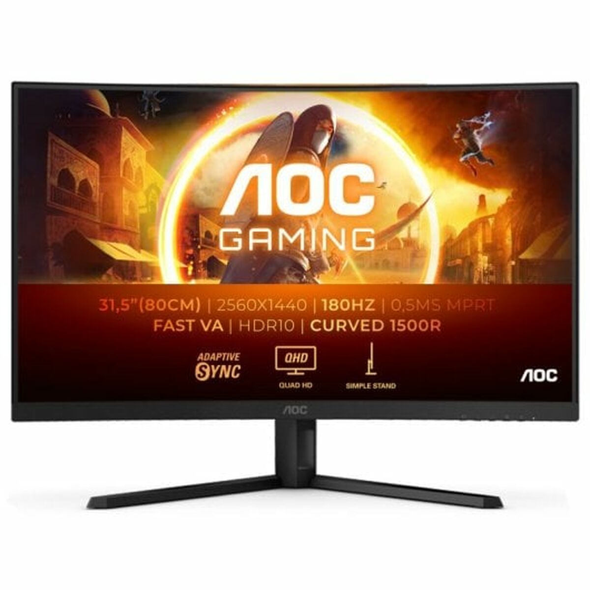 Gaming Monitor AOC CQ32G4VE Quad HD 32″