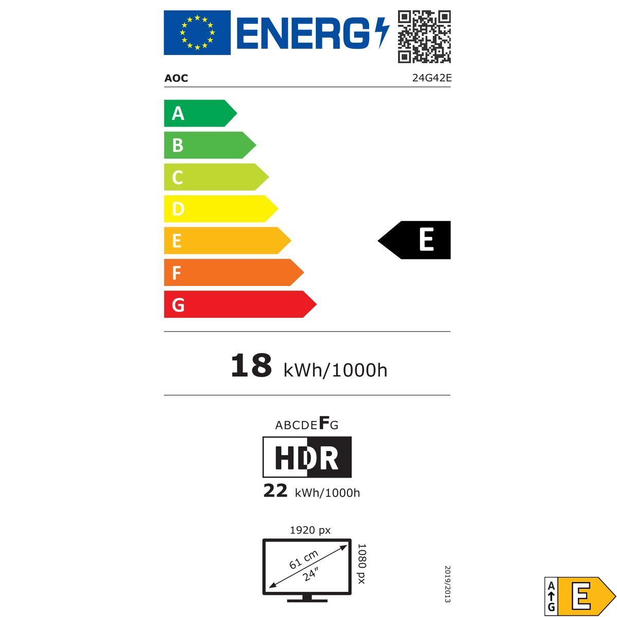 Monitor AOC 24G42E Full HD 24″