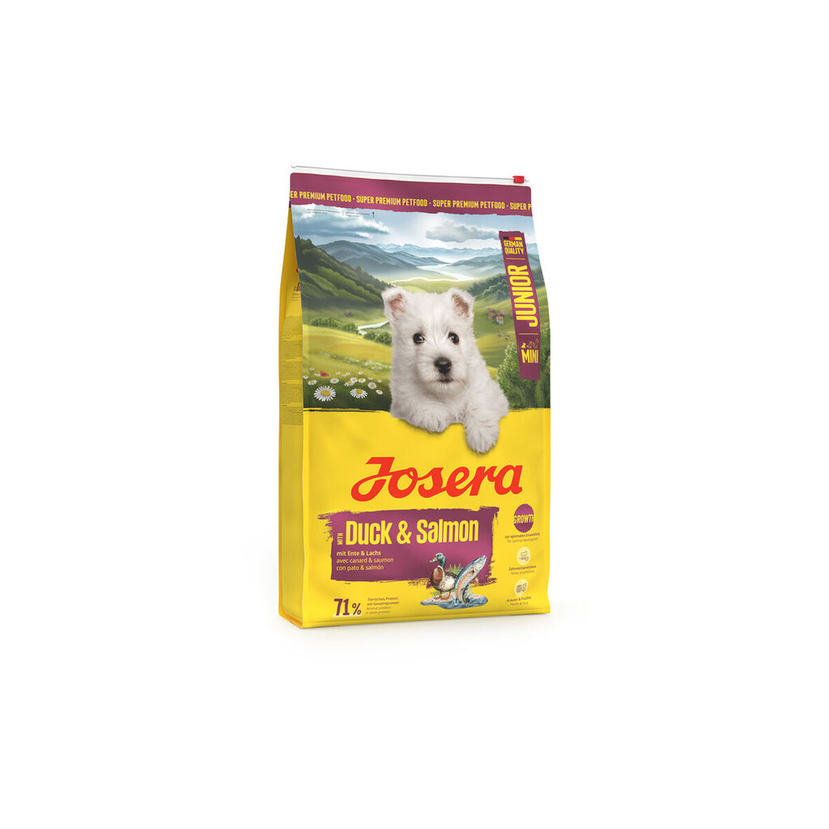 Fodder Josera Mini Junior Salmon Duck 10 kg