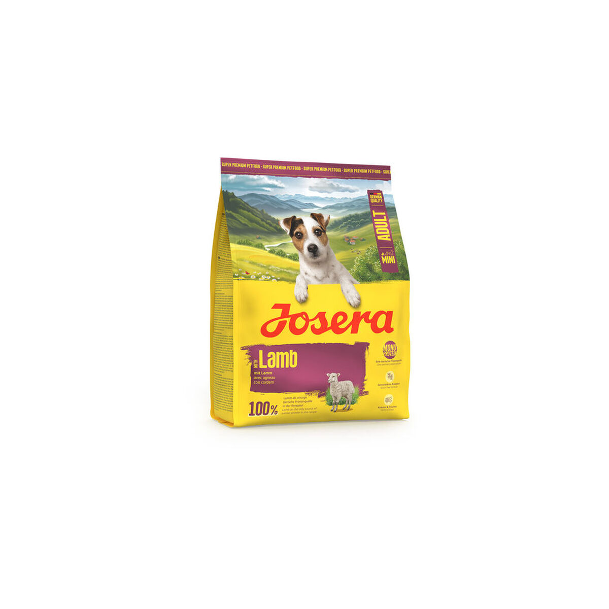 Fodder Josera Mini Adult Lamb 900 g