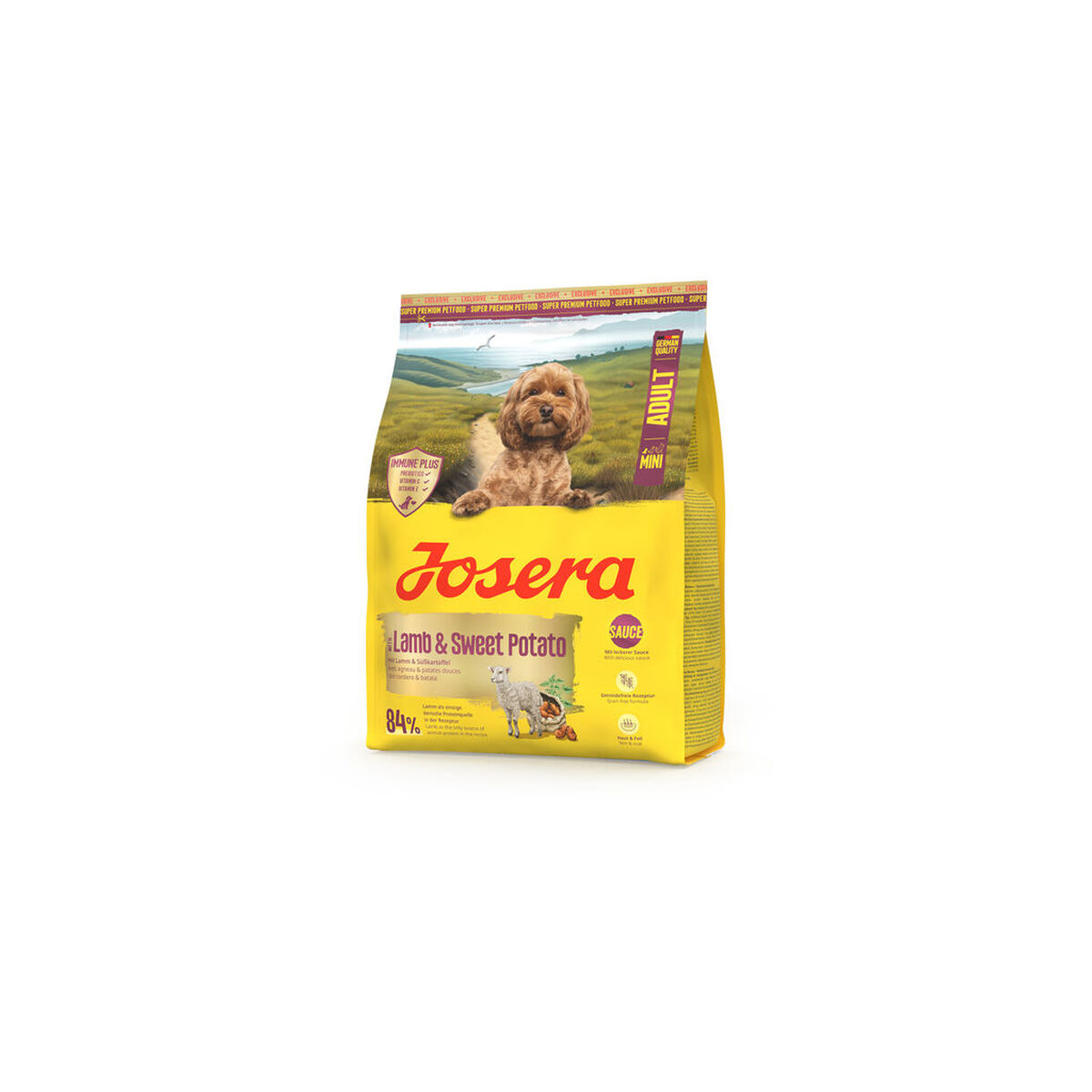 Fodder Josera Mini Adult Lamb Potatoes 900 g