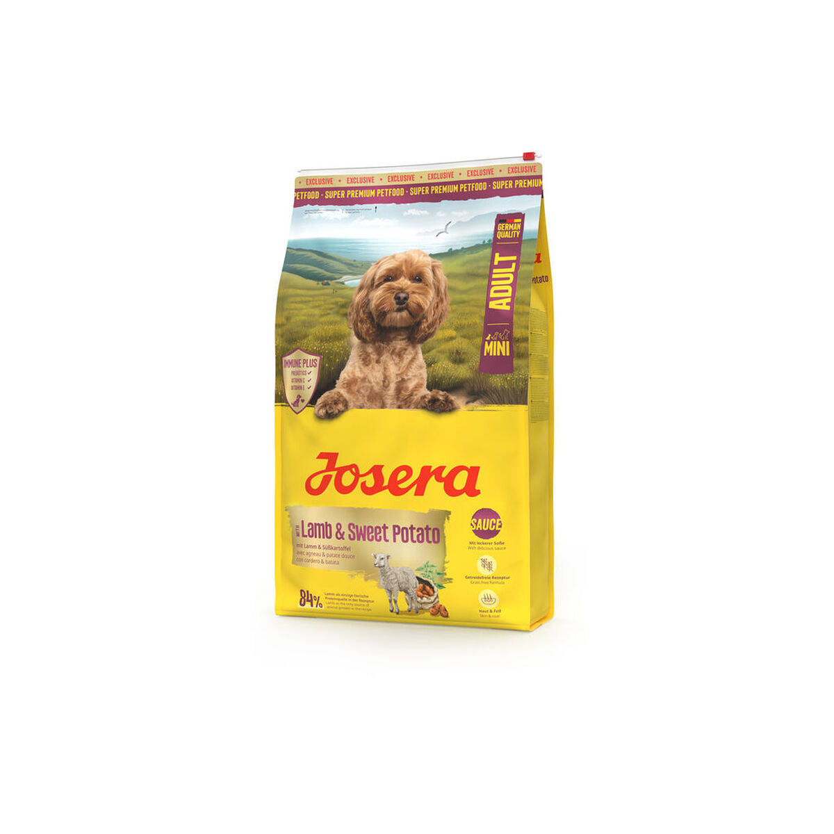 Fodder Josera Mini Adult Lamb Potatoes 10 kg