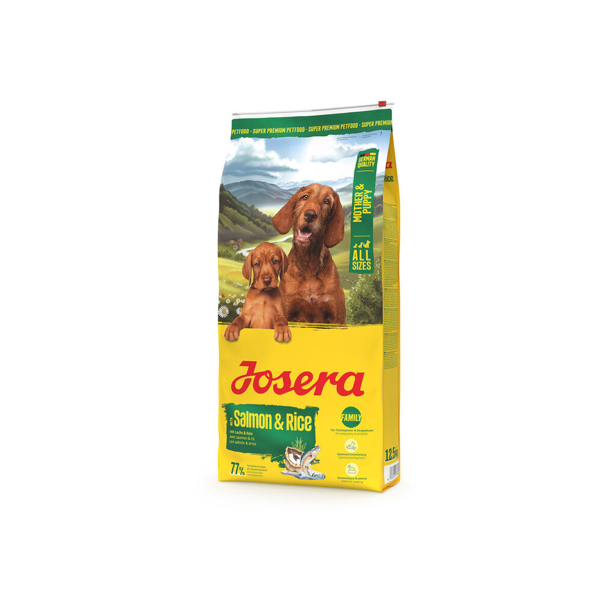 Fodder Josera Mother&Puppy Salmon Rice 12,5 Kg