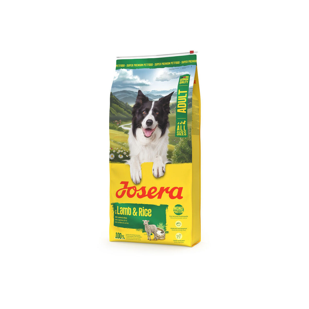 Fodder Josera Adult Lamb Rice 12,5 Kg