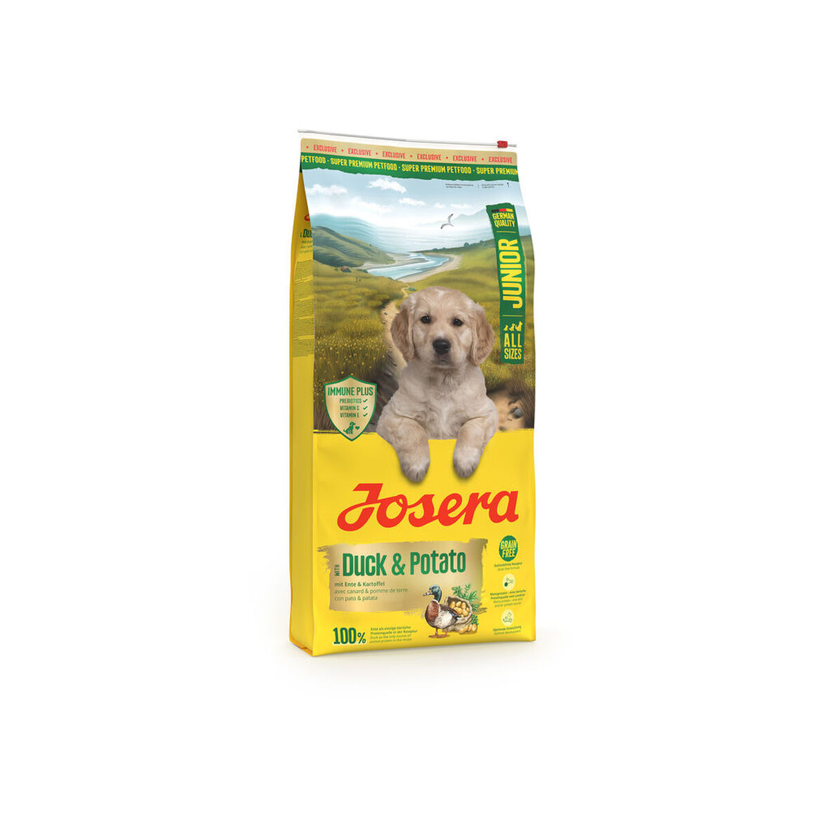Fodder Josera Junior Duck Potatoes 12,5 Kg
