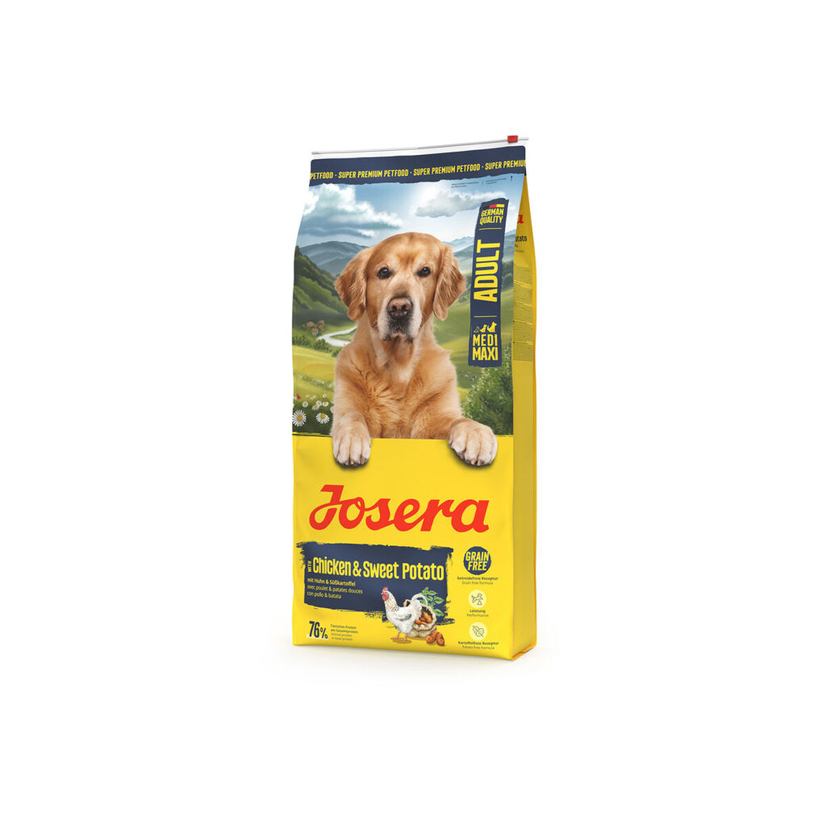 Fodder Josera Medi/Maxi Adult Chicken Potatoes 12,5 Kg