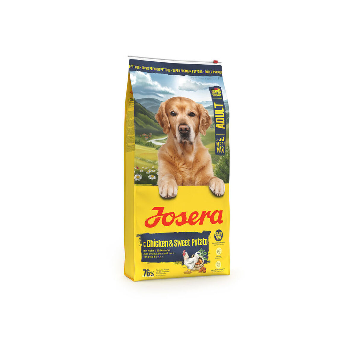Fodder Josera Medi/Maxi Adult Chicken Potatoes 12,5 Kg