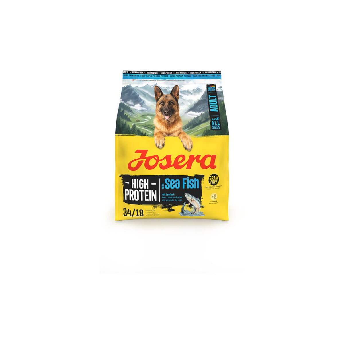 Fodder Josera High Protein Fish 900 g