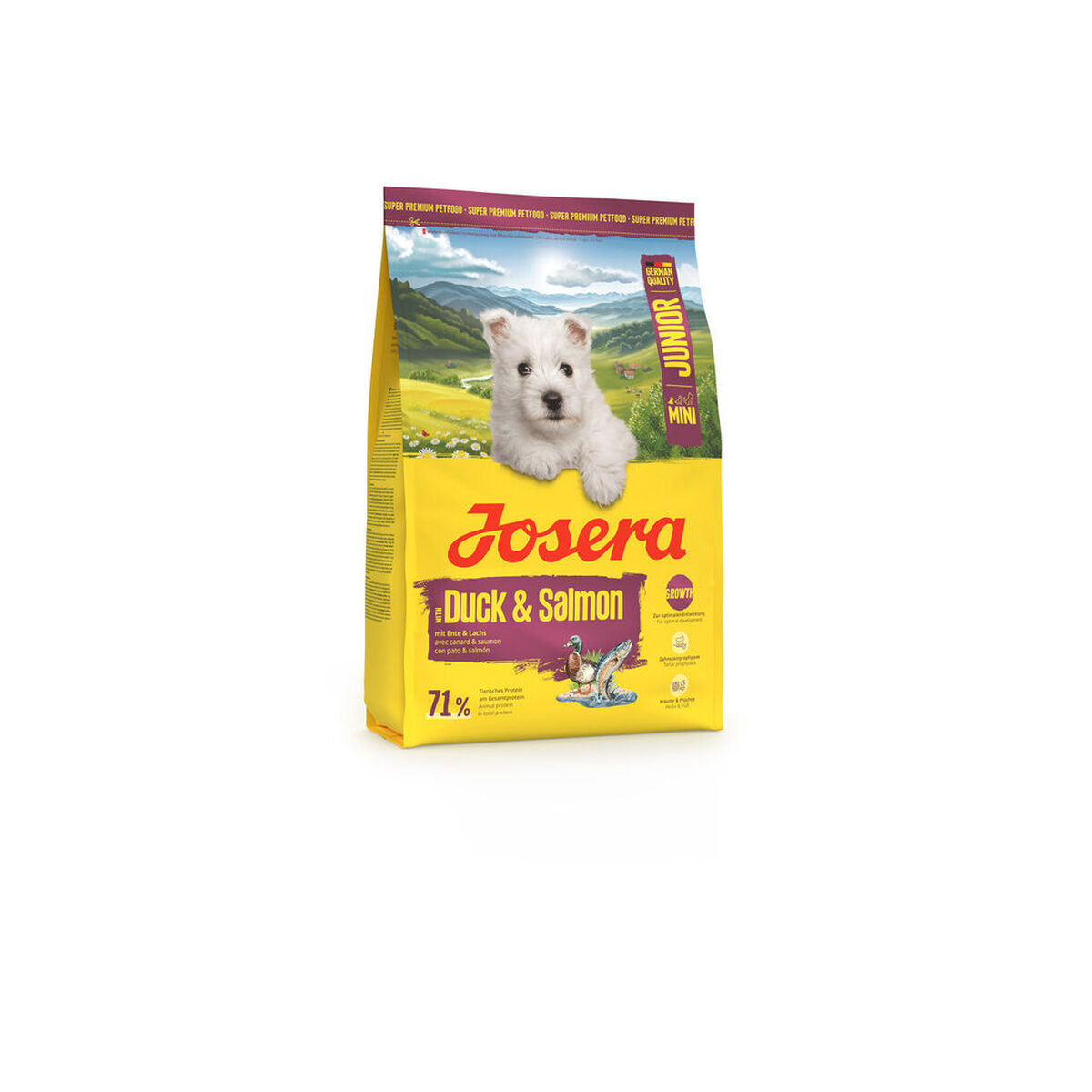 Fodder Josera Mini Junior Salmon Duck 3 Kg